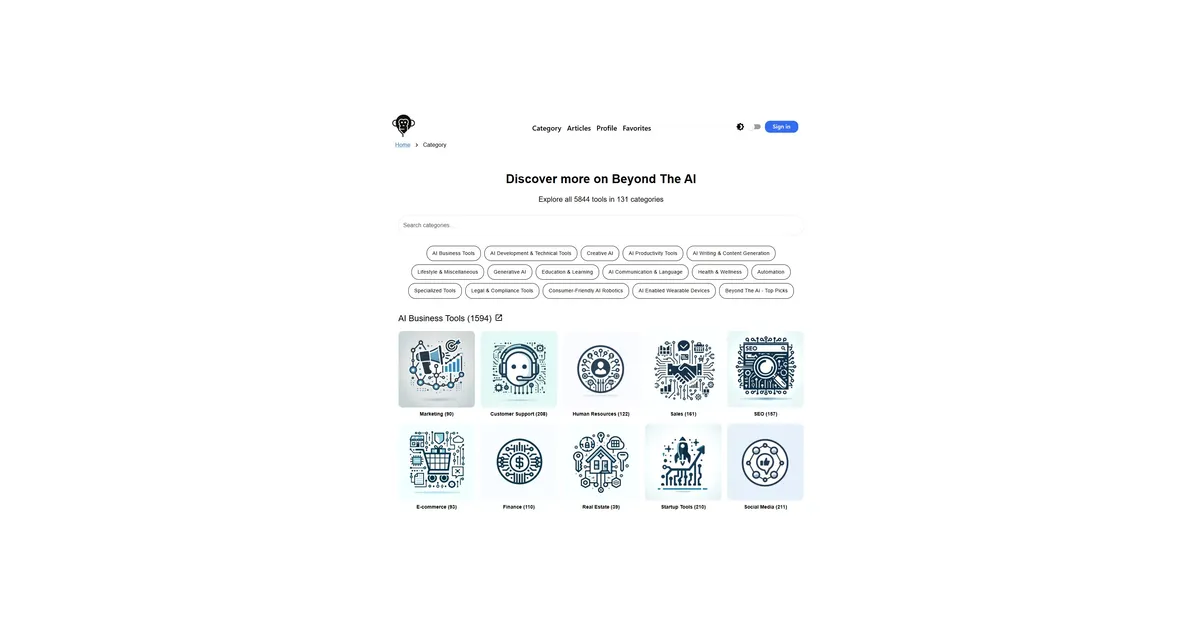 Categories Beyond The AI Directory Categories beyond the ai directory